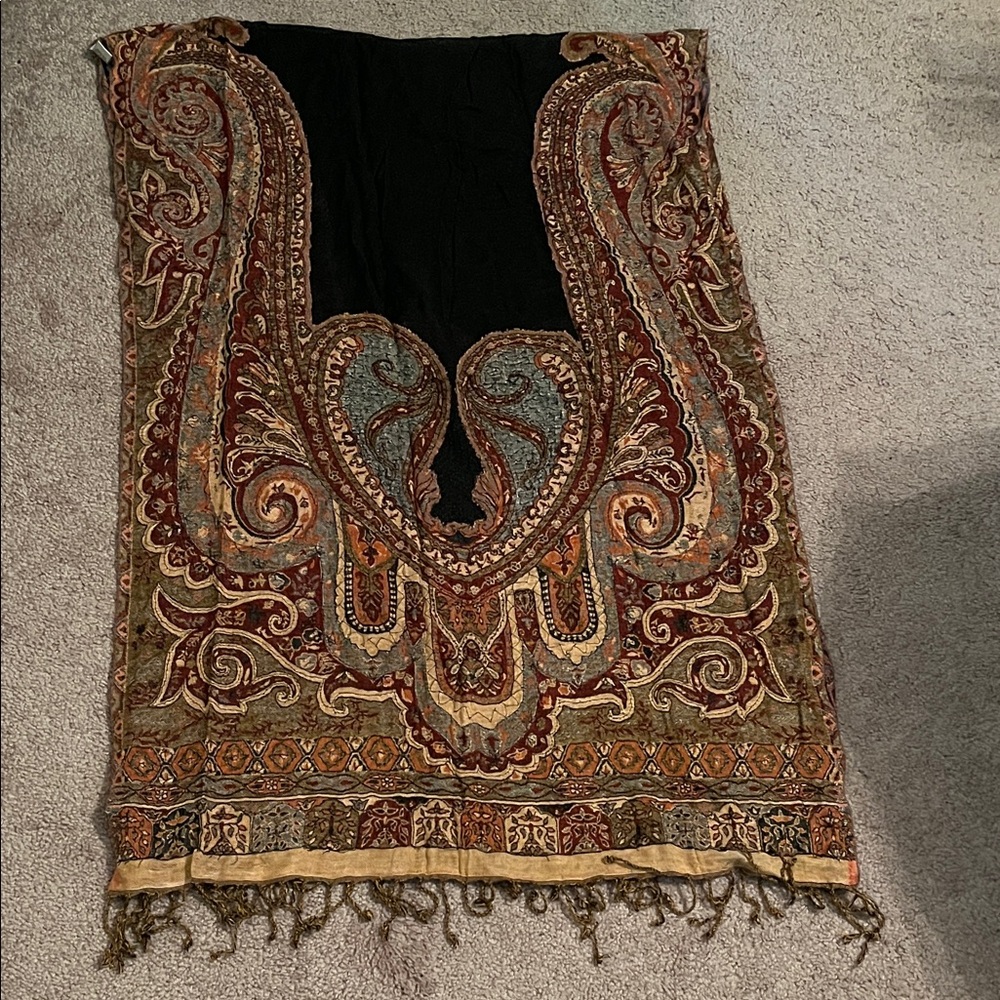 Chico's Multicolor Paisley Shawl